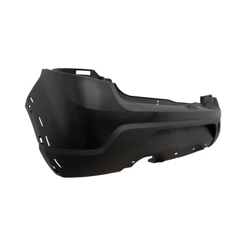 Parachoque Renault Sandero Stepway 2008 2009 2010 2011 2012 2013 2014 Traseiro Preto Liso e inferior Texturizado