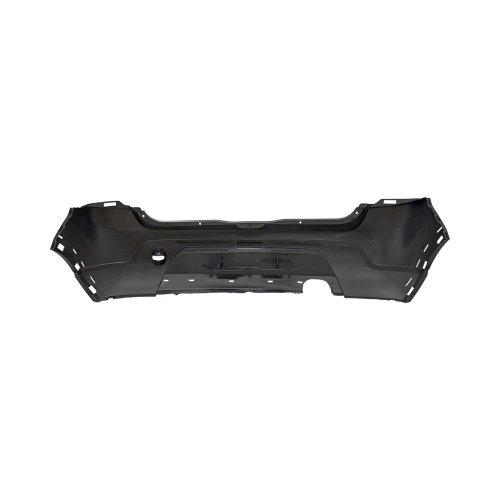 Parachoque Renault Sandero Stepway 2008 2009 2010 2011 2012 2013 2014 Traseiro Preto Liso e inferior Texturizado