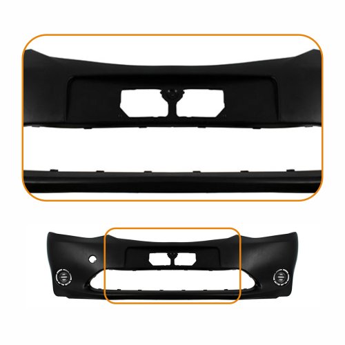 Parachoque Toyota Etios 2012 2013 2014 2015 2016 Dianteiro Preto Liso sem Furo para Milha