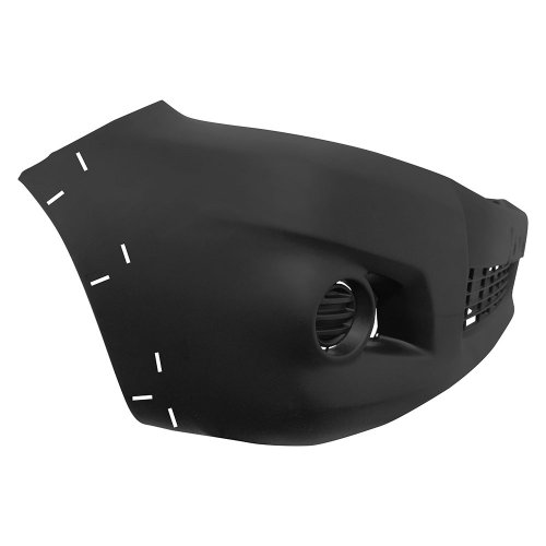 Parachoque Toyota Hilux Srv 2012 2013 2014 2015 Dianteiro Preto Texturizado com Furo de Moldura Lateral sem Furo de Milha