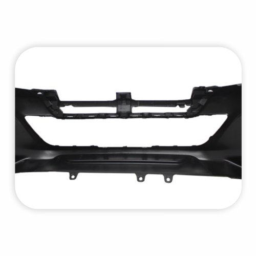 Parachoque Toyota Hilux Srv 2018 2019 2020 Dianteiro Preto Liso sem Grade com Furo para Milha