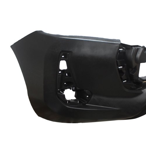 Parachoque Toyota Hilux Srv 2021 2022 2023 Dianteiro Preto Liso sem Grade com Furo para Milha