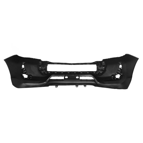 Parachoque Toyota Hilux Srv 2021 2022 2023 Dianteiro Preto Liso sem Grade com Furo para Milha