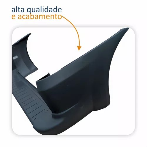 Parachoque Traseiro Fiat Doblô 2010 Até 2021 Completo Original