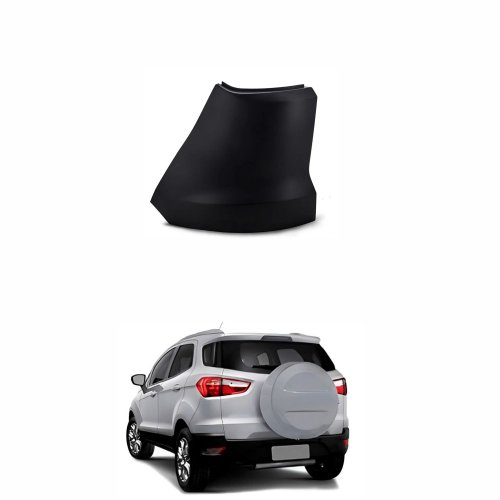 Ponteira do Parachoque Traseiro Ford Ecosport 2013 2014 2015 2016 Lado Esquerdo Motorista