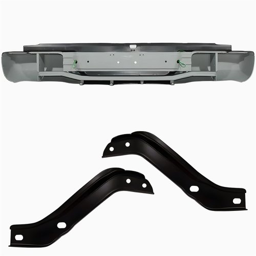 Parachoque Traseiro Ford Ranger 2012 Até 2019 Cromado Sem Furo Sensor