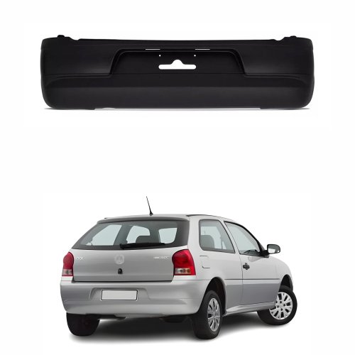 Parachoque Traseiro Gol G4 2006 Até 2012 Todo Liso