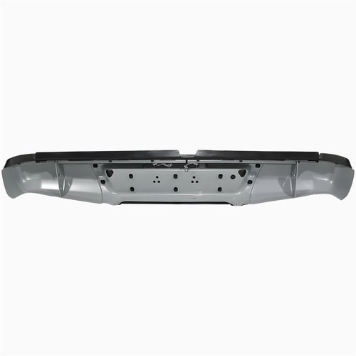 Parachoque Traseiro Nissan Frontier 2017 2018 2019 2020 2021 Sem Furo Sensor Cromado