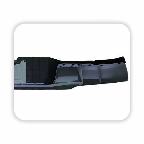 Parachoque Traseiro Toyota Hilux Srv 2016 Até 2022 Cromado Sem Furo De Sensor
