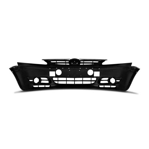 Parachoque Vw Crossfox 2005 2006 2007 Dianteiro Preto Texturizado com Furo para Milha