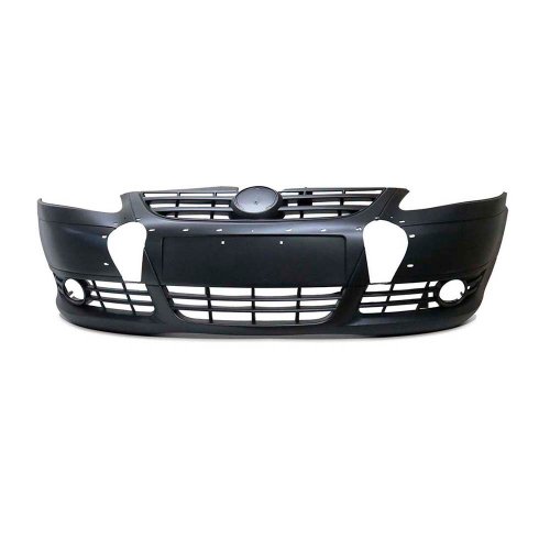 Parachoque Vw Crossfox 2008 2009 2010 Dianteiro Preto Texturizado com Furo para Milha