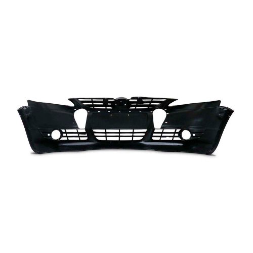 Parachoque Vw Crossfox 2008 2009 2010 Dianteiro Preto Texturizado com Furo para Milha