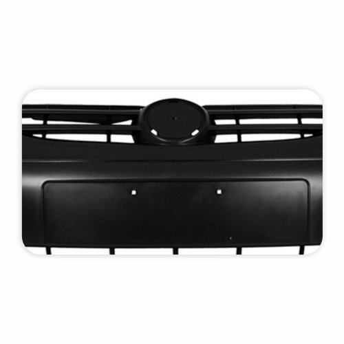 Parachoque Vw Fox 2003 2004 2005 2006 2007 Dianteiro Preto Liso sem Furo para Milha