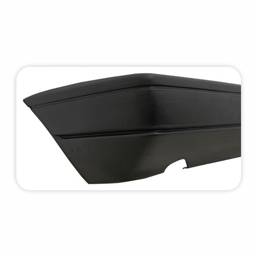 Parachoque Vw Gol G1 1987 1988 1989 1990 1991 1992 1993 1994 Traseiro Texturizado Preto