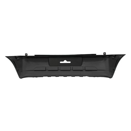 Parachoque Vw Gol G3 Fase 2 2003 2004 2005 Traseiro Preto Liso parcial Texturizado
