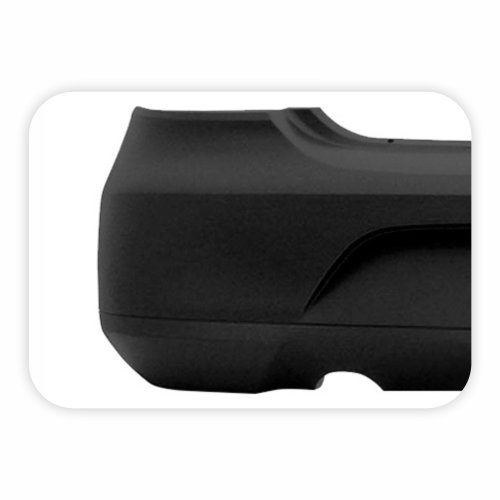 Parachoque Vw Gol G5 2009 2010 2011 2012 Traseiro Preto Liso