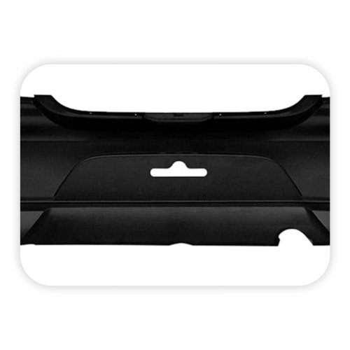 Parachoque Vw Gol G5 2009 2010 2011 2012 Traseiro Preto Liso