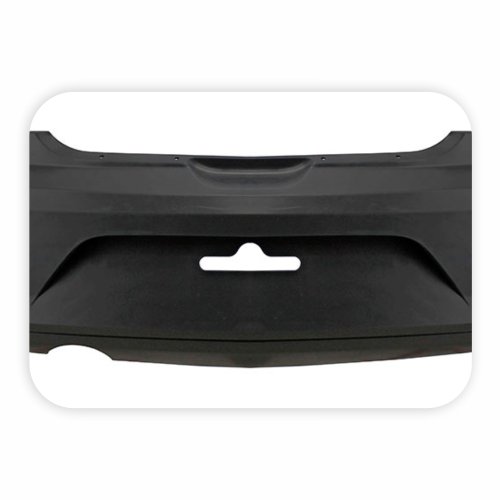 Parachoque Vw Gol G6 2012 2013 2014 2015 2016 Traseiro Preto Liso