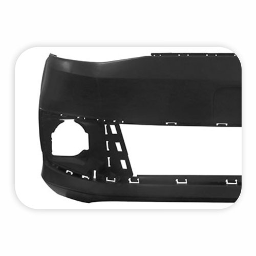 Parachoque Vw Gol G6 Track 2014 2015 2016 Dianteiro Preto Liso com Furo para Milha