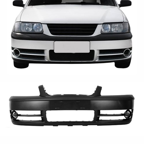 Parachoque Vw Gol Parati G3 Fase 2 2003 2004 2005 Saveiro G3 Fase 2000 Até 2005 Dianteiro Preto Liso parcial Texturizado