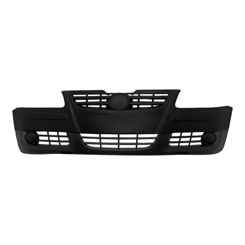 Para-Choque Volkswagen Gol Saveiro G4 2005 2006 2007 2008 2009 2010 Parati G4 2005 2006 2007 2008 2009 2010 2011 2012 2013 Dianteiro Preto Liso Sem Furo Milha