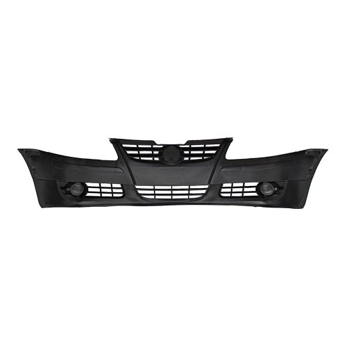 Para-Choque Volkswagen Gol Saveiro G4 2005 2006 2007 2008 2009 2010 Parati G4 2005 2006 2007 2008 2009 2010 2011 2012 2013 Dianteiro Preto Liso Sem Furo Milha