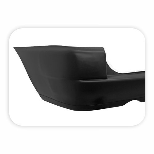 Parachoque Vw Parati G2 1995 1996 1997 1998 1999 Traseiro Preto Texturizado