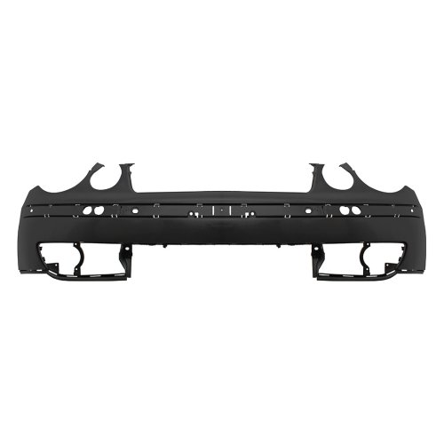 Parachoque Vw Polo 2003 2004 2005 2006 Dianteiro Preto Liso com Furo para Milha