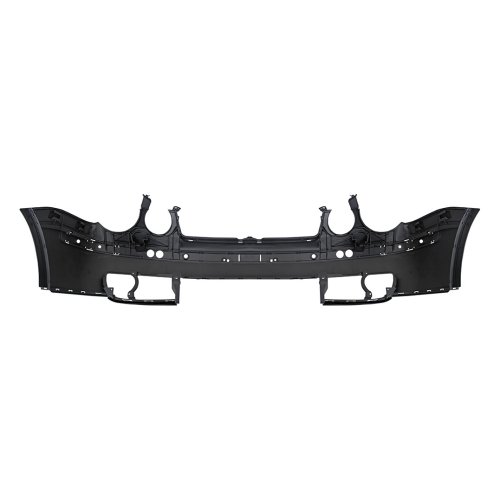 Parachoque Vw Polo 2003 2004 2005 2006 Dianteiro Preto Liso com Furo para Milha