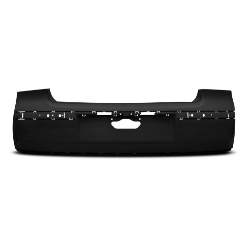 Parachoque Vw Polo Hatch 2007 2008 2009 2010 2011 2012 Traseiro Preto Liso