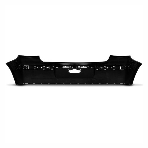 Parachoque Vw Polo Hatch 2007 2008 2009 2010 2011 2012 Traseiro Preto Liso