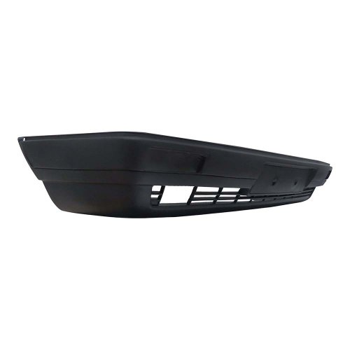 Parachoque Vw Santana Gl 1987 1988 1989 1990 1991 Dianteiro Preto Texturizado com Furo para Milha