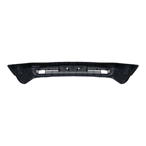 Parachoque Vw Santana Gl 1987 1988 1989 1990 1991 Dianteiro Preto Texturizado com Furo para Milha