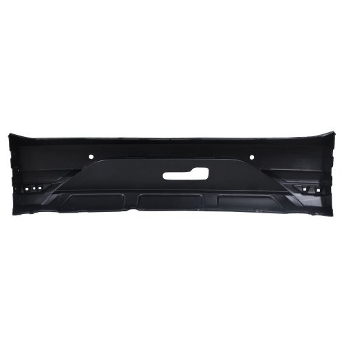 Parachoque Vw Saveiro Cross G7 G8 2016 2017 2018 2019 2020 2021 2022 Traseiro Central Preto Texturizado Com Sensor