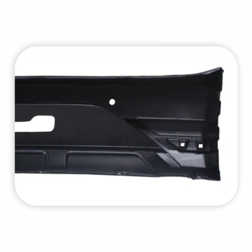 Parachoque Vw Saveiro Cross G7 G8 2016 2017 2018 2019 2020 2021 2022 Traseiro Central Preto Texturizado Com Sensor