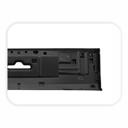 Parachoque Vw Saveiro G3 Fase 1 1999 2000 2001 2002 2003 Traseiro Central Preto Liso parcial Texturizado