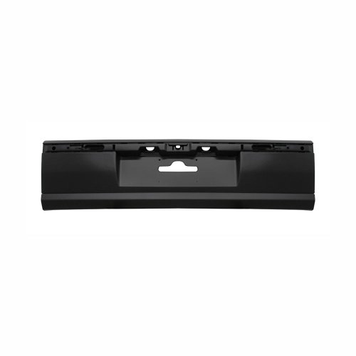 Parachoque Vw Saveiro G3 Fase 1 1999 2000 2001 2002 2003 Traseiro Central Preto Liso parcial Texturizado