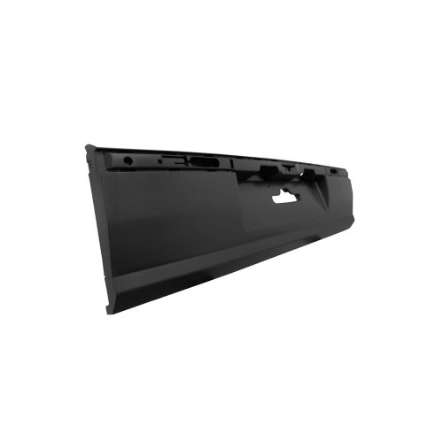Parachoque Vw Saveiro G3 Fase 1 1999 2000 2001 2002 2003 Traseiro Central Preto Liso parcial Texturizado