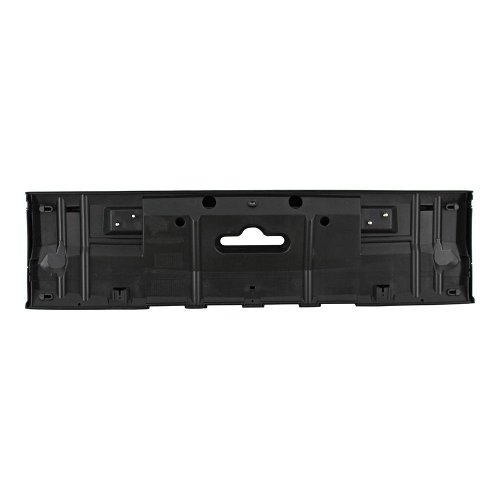 Parachoque Vw Saveiro G3 Fase 2 2003 2004 2005 Saveiro G4 2005 até 2010 Traseiro Central Preto Liso parcial Texturizado