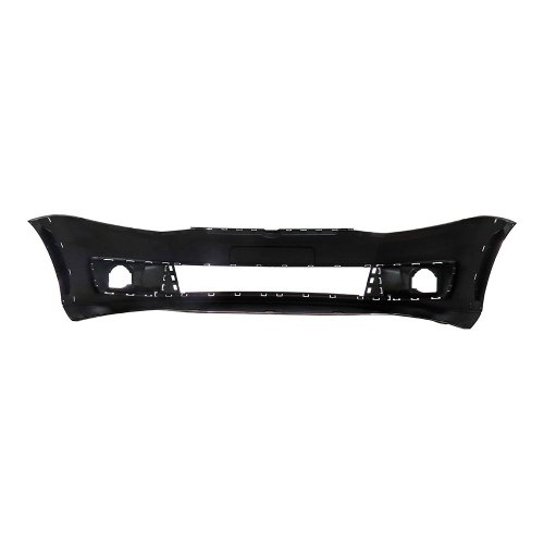 Para-Choque Volkswagen Saveiro G6 2013 2014 2015 2016 Dianteiro Preto Texturizado Com Furo Milha