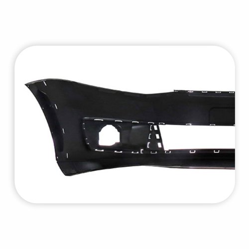 Para-Choque Volkswagen Saveiro G6 2013 2014 2015 2016 Dianteiro Preto Texturizado Com Furo Milha