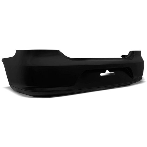 Parachoque Vw Voyage G5 2009 2010 2011 2012 Traseiro Preto Liso