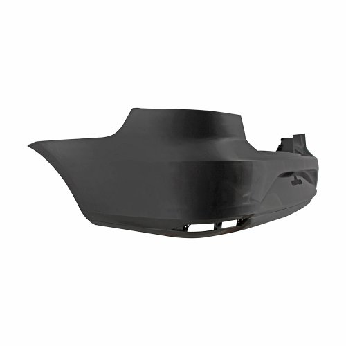 Parachoque Vw Voyage G6 G7 G8 2013 Até 2022 Traseiro Preto Liso com Furo para Refletor
