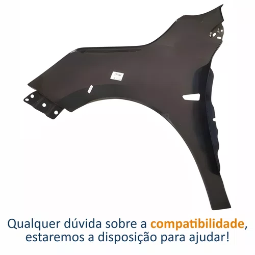 Paralama Dianteiro Gm Onix 2020 Até 2025 Lado Direito Passageiro