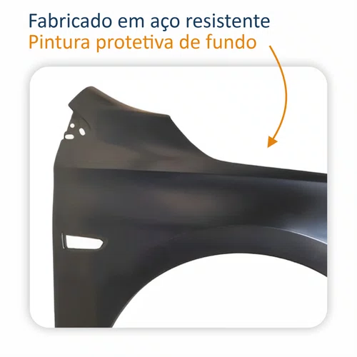 Paralama Dianteiro Gm Onix 2020 Até 2025 Lado Direito Passageiro