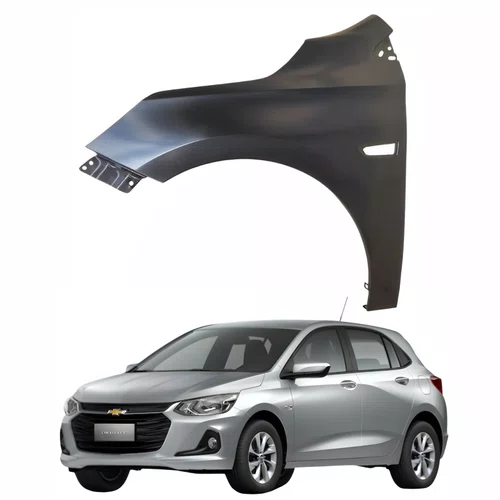 Paralama Dianteiro Gm Onix 2020 Até 2025 Lado Esquerdo Motorista
