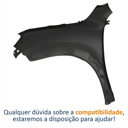 Paralama Dianteiro Renault Kwid 2023 Até 2025 Lado Direito Passageiro