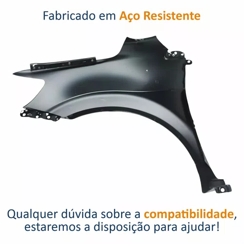 Paralama Gm Sonic Hatch 2012 Até 2016 Lado Direito Passageiro