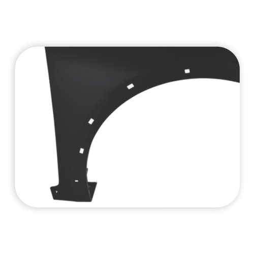 Paralama Hyundai Hb20x  2012 2013 2014 2015 2016 2017 2018 2019 Com Furo do Pisca  Lado Direito Passageiro