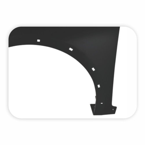 Paralama Hyundai Hb20x  2012 2013 2014 2015 2016 2017 2018 2019 Com Furo do Pisca Lado Esquerdo Motorista